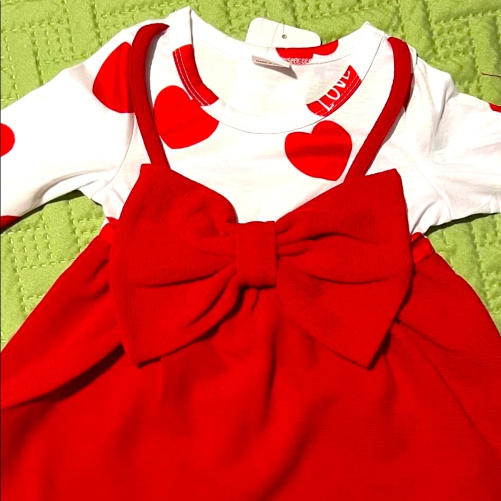 Valentine dresses for the little ones